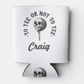 Aangepaste Grappige Golfer Quote Eenvoudig Blikjeskoeler (Voorkant)