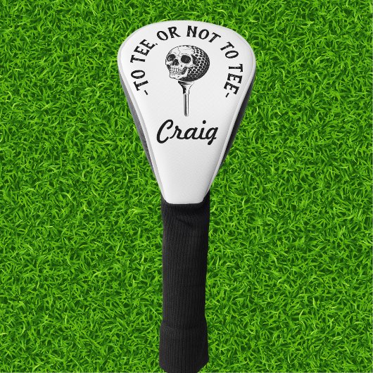 Aangepaste Grappige Golfer Quote Eenvoudig Golfheadcover