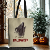 Aangepaste Grappige Gotische Horror Spooky Ghost H Draagtas