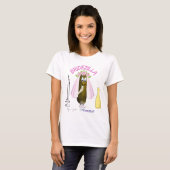 Aangepaste Grappige Ingemaakte Bridezilla Bachelor T-shirt (Voorkant volledig)