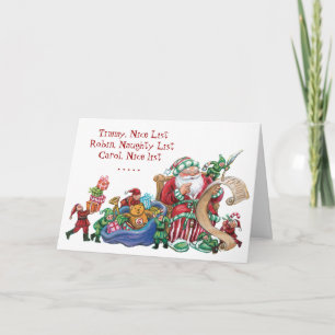 Aangepaste Grappige Kerst Kaart