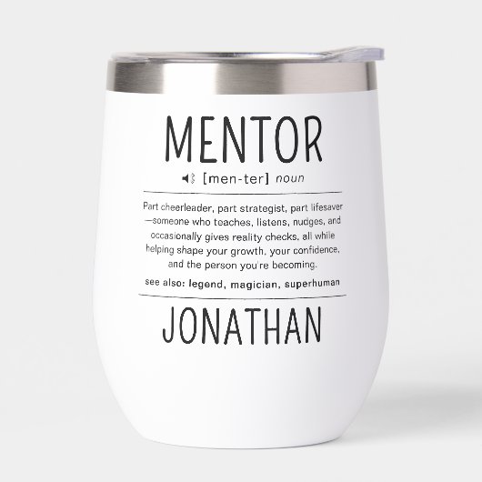 Aangepaste Grappige Mentor Coach Adviseur Waarderi (Links)