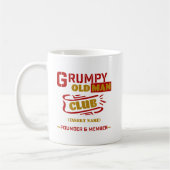 Aangepaste Grappige Mok – Grumpy Old Man Club (Links)