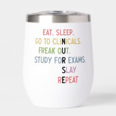 Aangepaste grappige verpleegsterschool student toe (Voorkant)