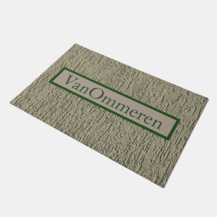 Aangepaste GRAY "Cement" lijkt klassieke minimalis Deurmat