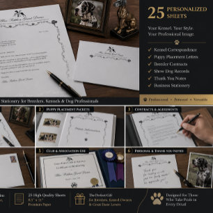 Aangepaste Great Dane Professionele Fokkerij Brief Flyer