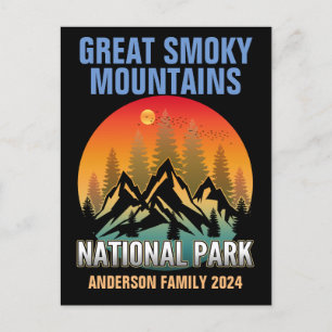 Aangepaste Great Smoky Mountains National Park Briefkaart