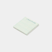 Aangepaste Grid Teacher Post-it® Notities Notes (Schuin)