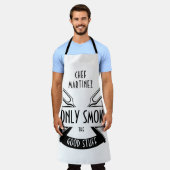 Aangepaste Grill Guru Schort (Gedragen)