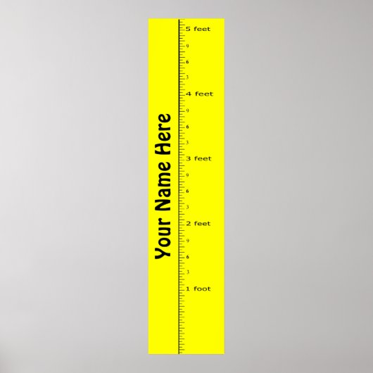 Aangepaste groeigrafiek poster (Voorkant)