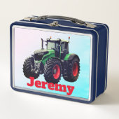 Aangepaste groene Boerderij tractor (Voorkant)