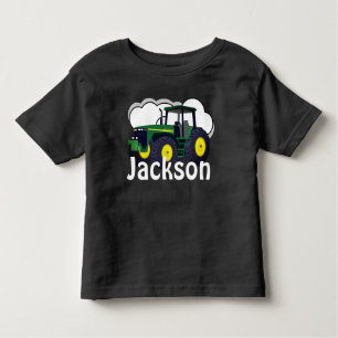 Aangepaste groene Boerderij tractor Kinder Shirts