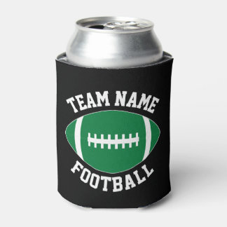 Aangepaste groene Football teamnaam Aangepaste tek Blikjeskoeler