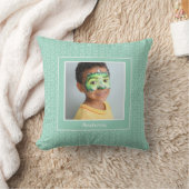 Aangepaste Groene Foto Lijst Kussen (Deken)