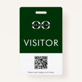 Aangepaste Groene kwaliteitscontroleur voor kwalit Badge (Achterkant)