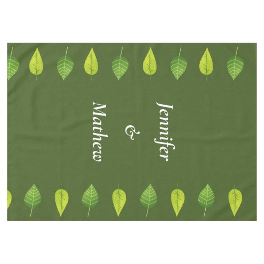 Aangepaste groene lederen groene tablet tafelkleed (Voorkant (Horizontaal))