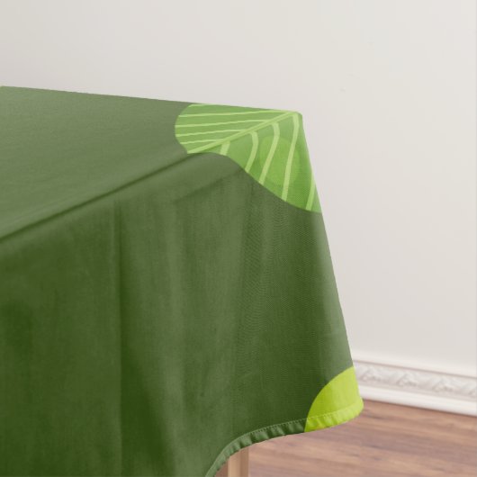 Aangepaste groene lederen groene tablet tafelkleed (Voorbeeld)