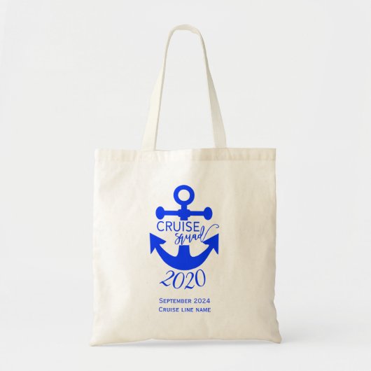 Aangepaste groepsreis voor cruise Squad Tote Bag (Voorkant)