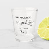 Aangepaste Groomsmen Gift Best Man Party Shooters Shot Glas (Voorkant)