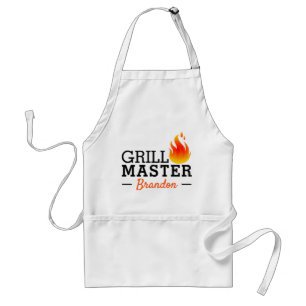 Aangepaste Grootste Awesome BBQ Chef Standaard Schort