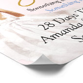 Aangepaste grootte - Vrijgezellenfeest ondertekene Poster (Hoek)