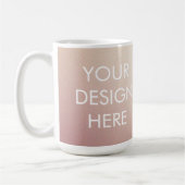 Aangepaste Groovy Gradient Coffee Mok (Links)