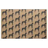 Aangepaste Grote Deen Hond Stof (Fat Quarter)
