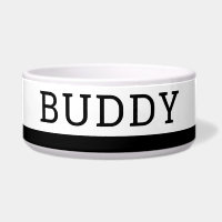 Aangepaste Grote Pet Bowl met naam