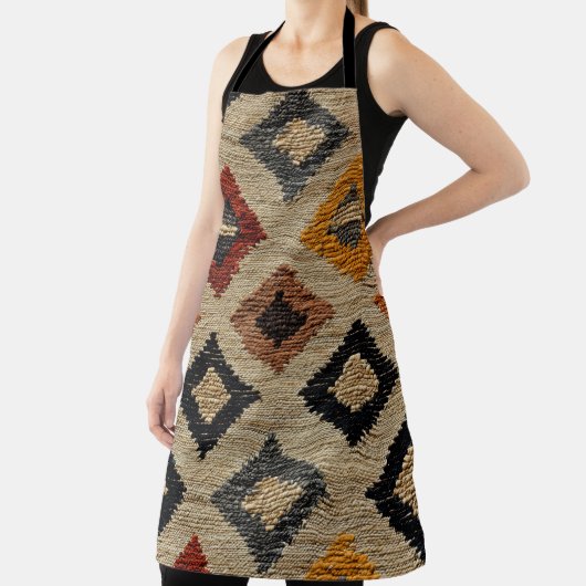 Aangepaste Grote Polyester BBQ Schort (Insitu)