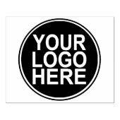 Aangepaste grote stempel Business Logo (Afrduk)