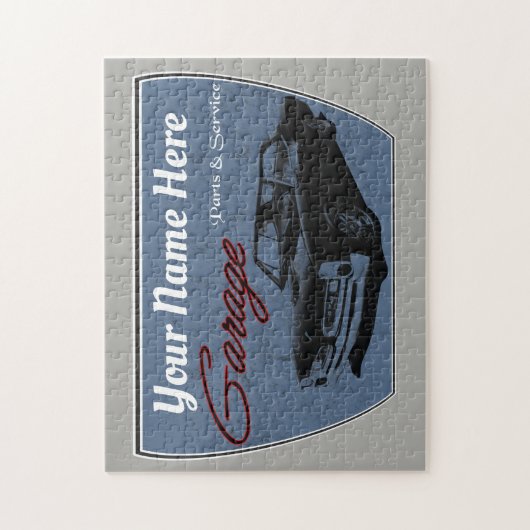 Aangepaste GTO Garage Legpuzzel (Verticaal)