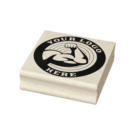 Aangepaste Gym Business Brand Logo Rubberstempel (Stempel)
