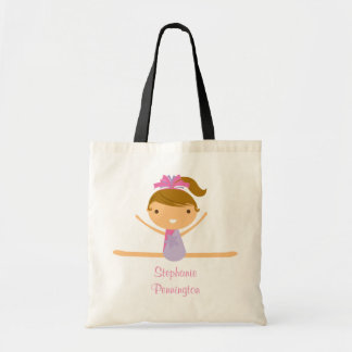 Aangepaste gymnastiek opnieuw te gebruiken canvasc tote bag
