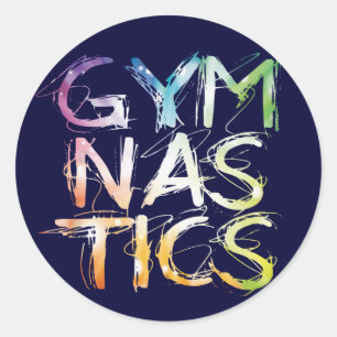 Aangepaste gymnastiek Stickers