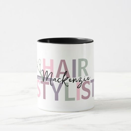 Aangepaste haarlijst mok (Midden)