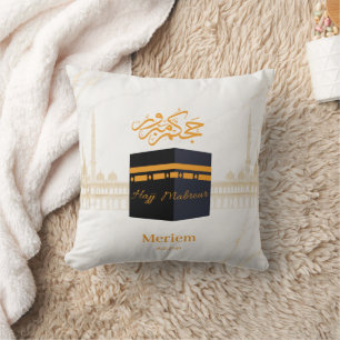 Aangepaste Hajj Mabrour    Gepersonaliseerde Kaaba Kussen