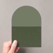 Aangepaste half gespikkelde Moss Arch Acryl Uitnod Acryl Uitnodigingen (Insitu (Draagbaar))