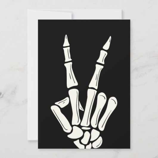 Aangepaste Halloween Bedankkaart (Achterkant)