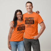 Aangepaste Halloween Correctional Inmate Group T-shirt (Unisex)