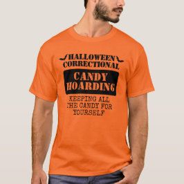 Aangepaste Halloween Correctional Inmate Group T-shirt
