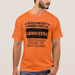 Aangepaste Halloween Correctional Inmate Group T-shirt