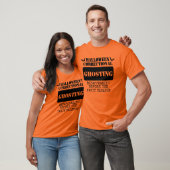 Aangepaste Halloween Correctional Inmate Group T-shirt (Unisex)