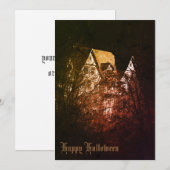 Aangepaste  Halloween feestuitnodiging Feestdagenkaart (Voorkant / Achterkant)