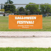 Aangepaste Halloween Festival Banner (Insitu)