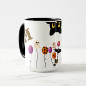 Aangepaste Halloween Mok -Gepersonaliseerde Naam K (Voorkant links)