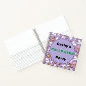 Aangepaste Halloween Party Ghosts & Pumpkins Notit Notitieboek (Binnen)