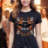 Aangepaste Halloween Party Witch Pet Retro Kostuum T-shirt