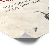 Aangepaste Halloween Pompoen Kinderen Volwassenen Poster (Hoek)