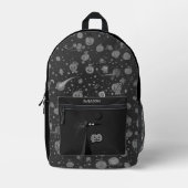 Aangepaste Halloween Rugzak met Spooky Pumpkin (Voorkant)