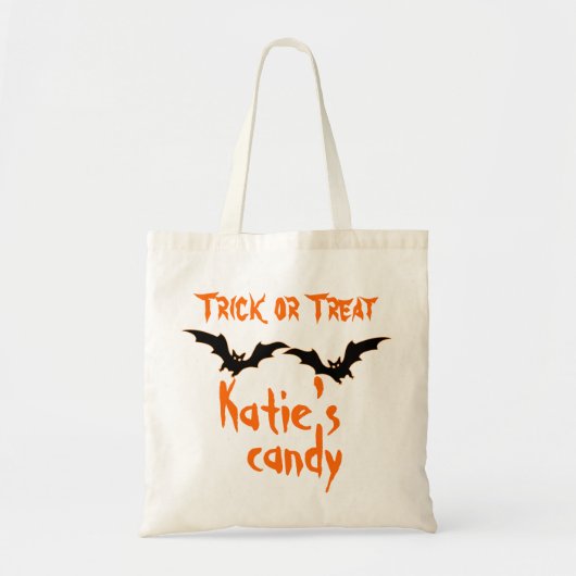 Aangepaste Halloween Snoep tas (Voorkant)